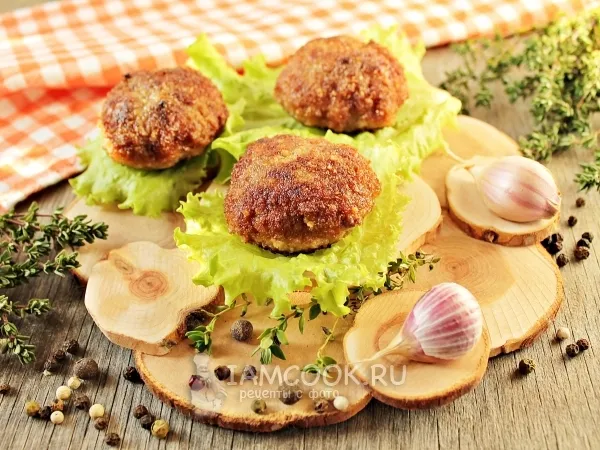 Фото готового блюда: Котлеты без яиц
