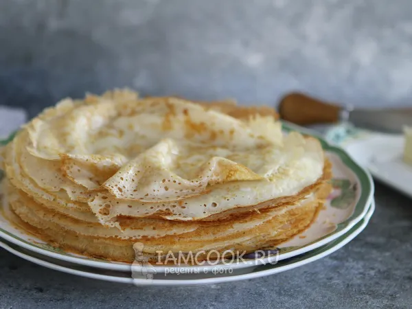 Фото блюда: Блины на пшеничной закваске