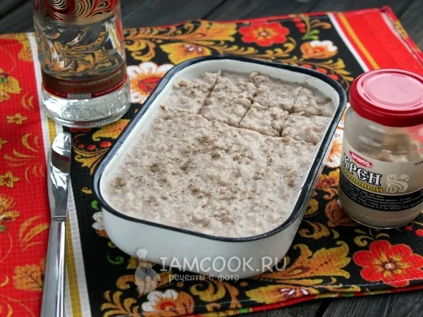 Фото блюда: Холодец из свиной рульки в мультиварке