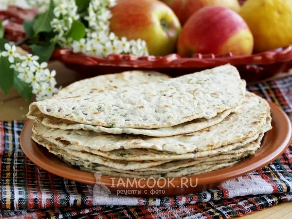 Фото блюда: Лепешки с зеленью