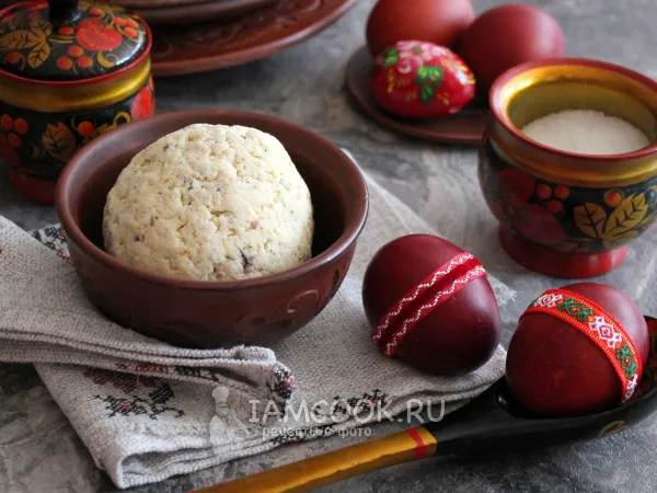 Фото блюда: Традиционный пасхальный ком