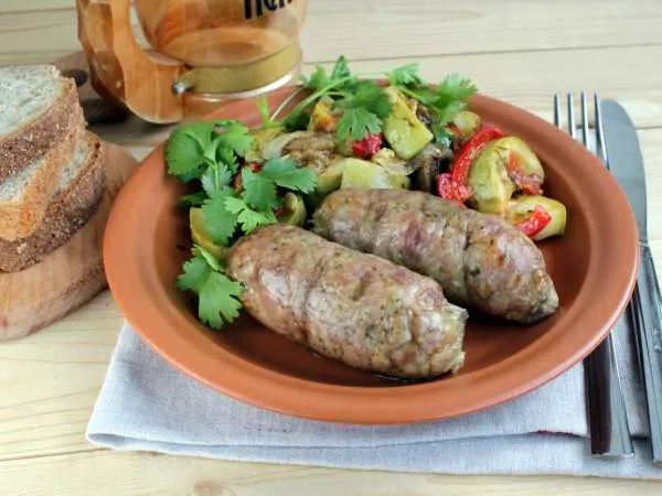 Фото блюда: Купаты, запеченные в духовке