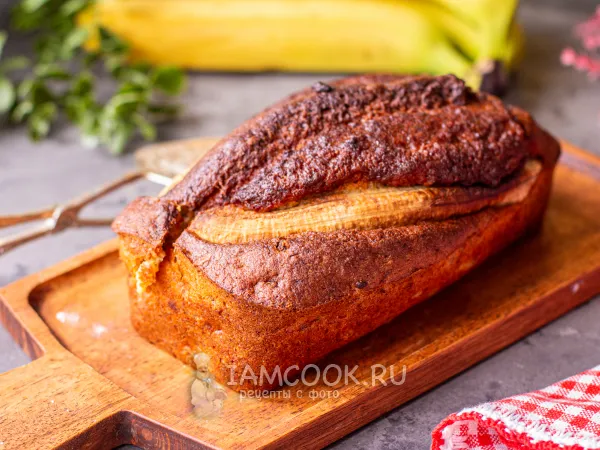Фото блюда: Банановый кекс в аэрогриле