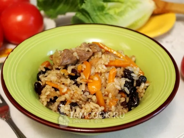 Фото блюда: Плов с бараниной по-быстрому