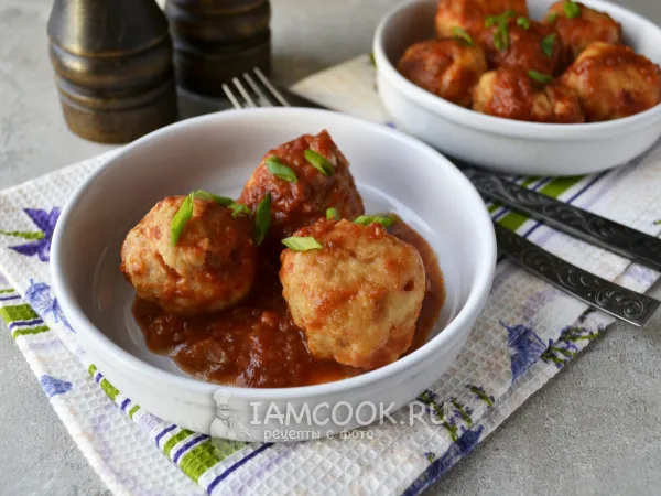 Фото готового блюда: Тефтели из щуки