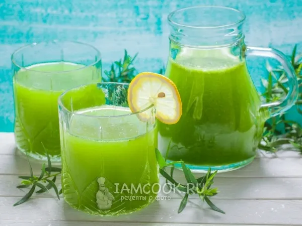Фото блюда: Зелёный коктейль Тархун
