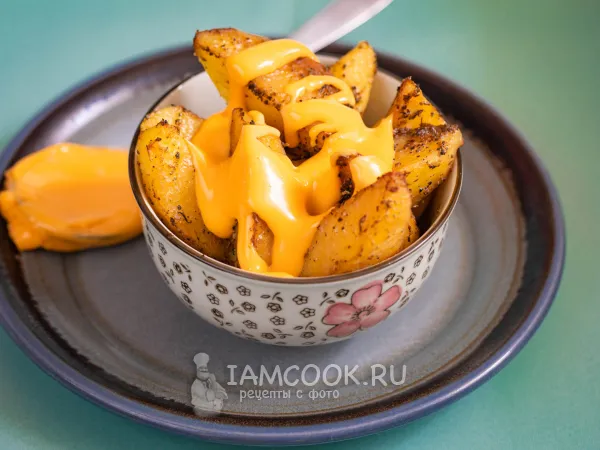 Фото готового блюда: Картошка с плавленым сыром