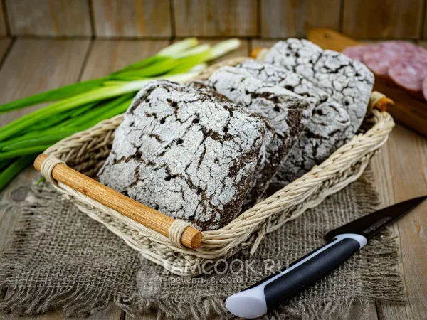 Фото готового блюда: Ржаные краюшки на закваске