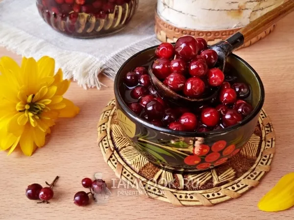 Фото готового блюда: Мочёная брусника на зиму