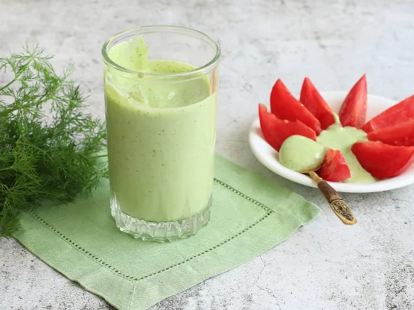 Фото блюда: Зеленый майонез (с укропом)