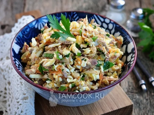 Фото блюда: Начинка для рыбного пирога и пирожков