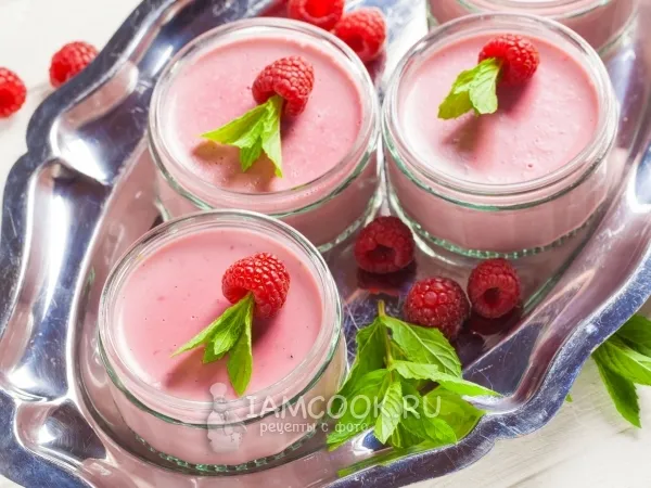 Фото блюда: Малиновая панакота