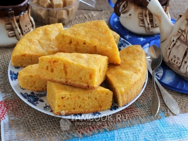 Фото блюда: Морковный кекс в мультиварке