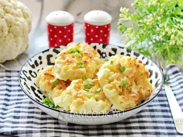 Фото блюда: Отбивные из цветной капусты в духовке