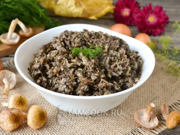 Фото блюда: Грибной фарш из лесных грибов