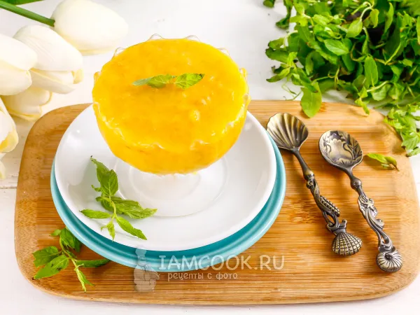 Фото готового блюда: Персиковый курд