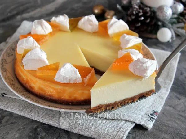 Фото блюда: Имбирный чизкейк