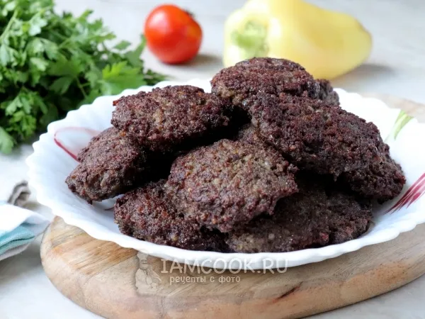 Фото блюда: Котлеты из субпродуктов