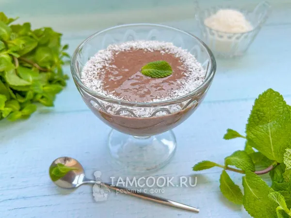 Фото блюда: Десерт из красной фасоли