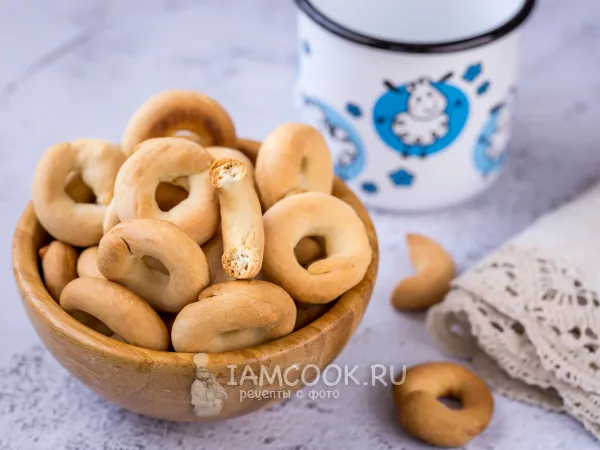 Фото готового блюда: Сушки ванильные