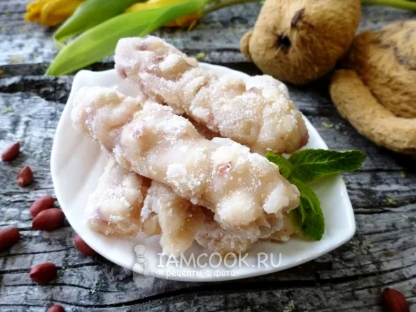 Фото блюда: Сметанный щербет с арахисом