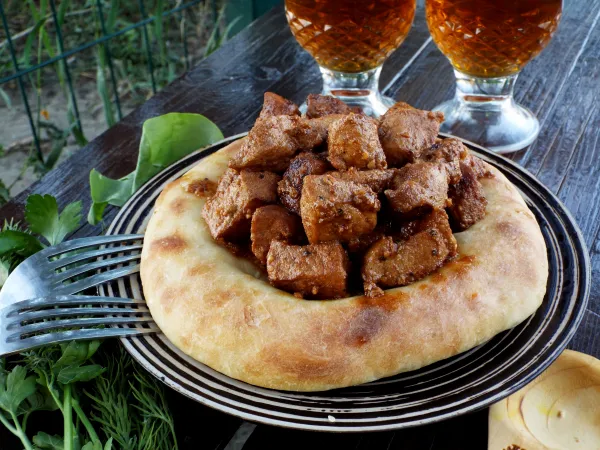 Фото готового блюда: Садж из свинины