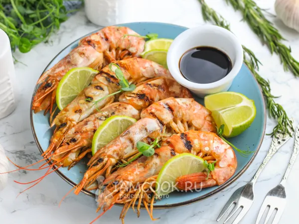 Фото блюда: Лангустины на электрогриле