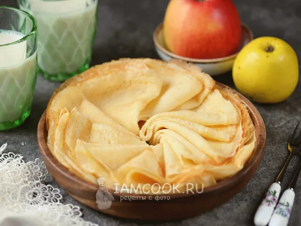 Фото готового блюда: Блины на рисовом молоке и рисовой муке