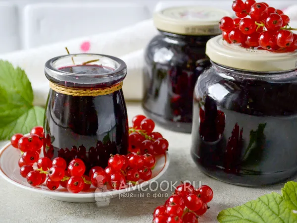 Фото блюда: Джем из черной и красной смородины