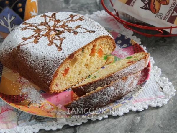 Фото блюда: Безглютеновый кекс в хлебопечке