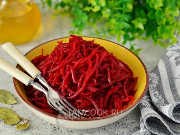 Фото блюда: Свекольный маринад классический (из сырой свёклы)