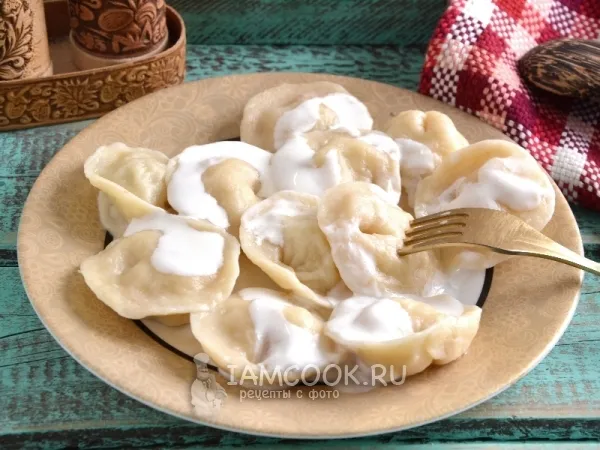 Фото готового блюда: Рыбные пельмени из трески