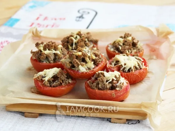 Фото блюда: Помидоры запеченные в духовке