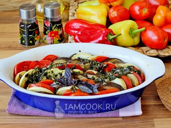 Фото блюда: Рататуй по-деревенски