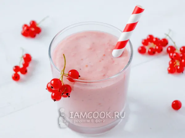 Фото блюда: Смузи из красной смородины