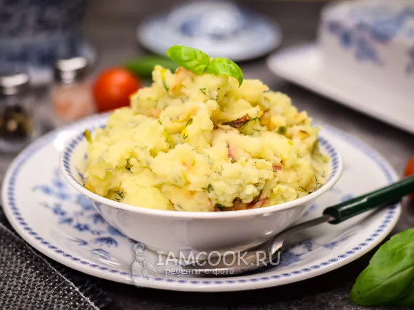 Фото блюда: Картофельное пюре с беконом