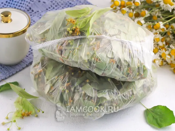 Фото блюда: Сушка цветов липы