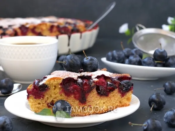 Фото блюда: Пирог с тёрном