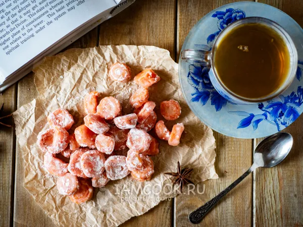 Фото готового блюда: Цукаты из моркови