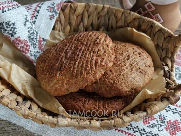 Фото блюда: Ржаные лепёшки на кефире