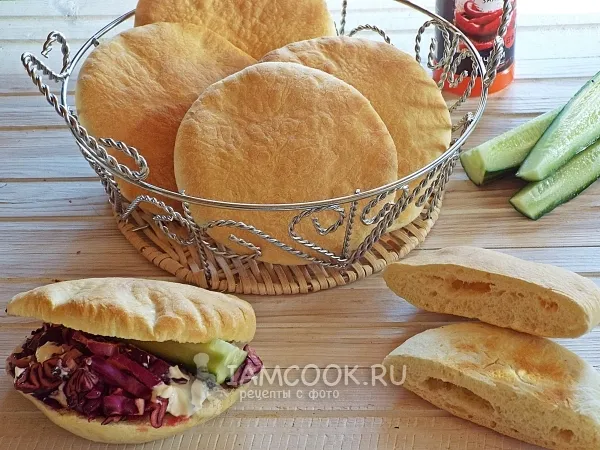 Фото готового блюда: Хлеб пита