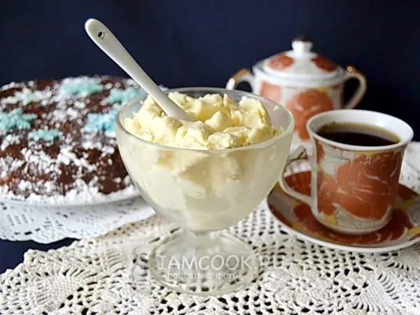 Фото готового блюда: Сливочный крем для торта