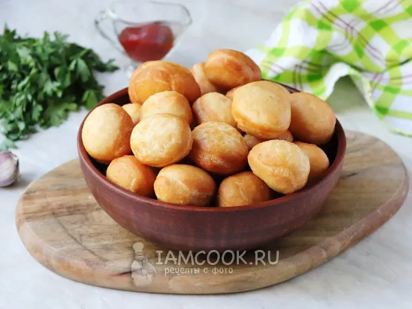 Фото готового блюда: Баурсаки на воде (с дрожжами)