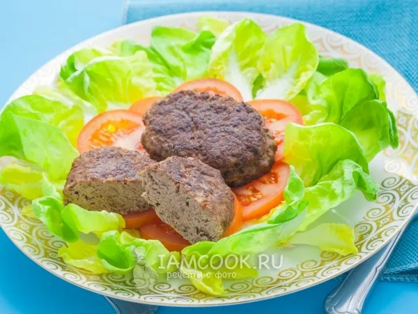 Фото готового блюда: Котлеты из оленины