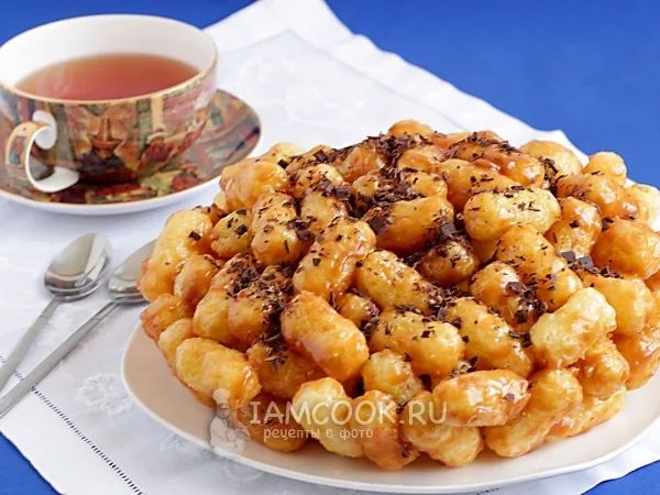 Фото блюда: Торт из кукурузных палочек и ирисок