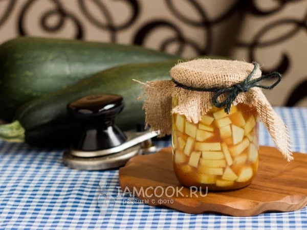 Фото блюда: Кабачки с кетчупом на зиму