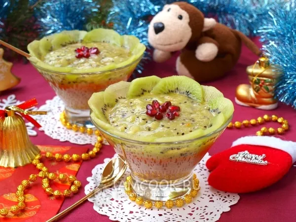 Фото блюда: Фруктовый смузи «Обезьянья радость»