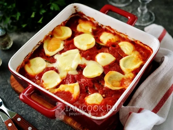 Фото готового блюда: Кабачки по-итальянски