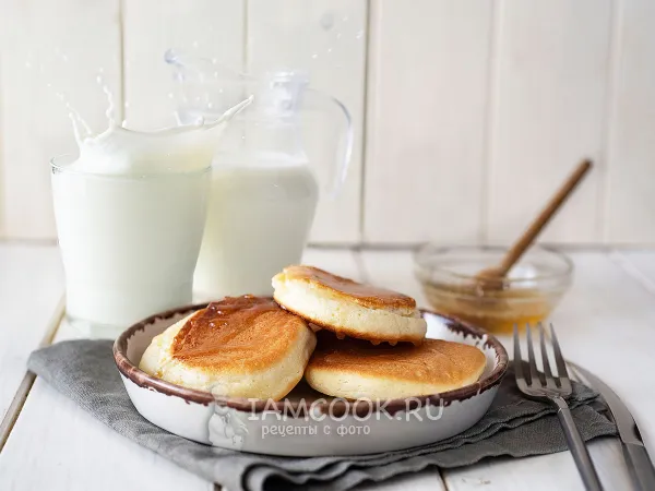 Фото готового блюда: Японские панкейки суфле (хлопковые)