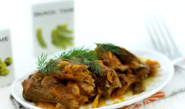Фото блюда: Бычки в томате
